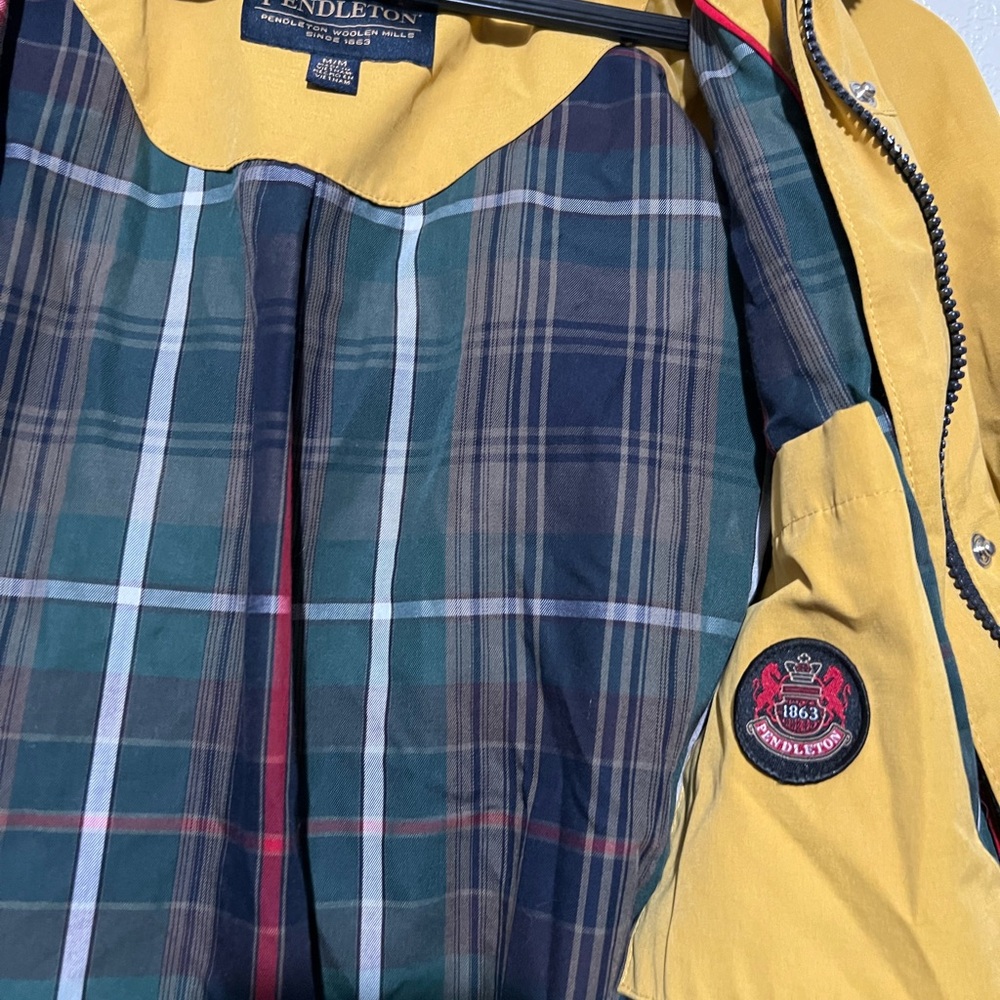 Pendleton Yellow Puffer Jacket - image 8